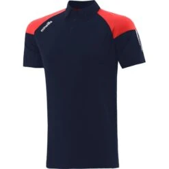 Kids' Oslo Polo Shirt Marine / Red / White