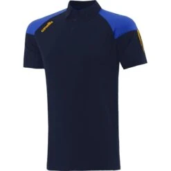 Kids' Oslo Polo Shirt Marine / Royal / Amber