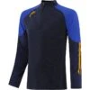 Kids' Oslo Brushed Half Zip Top Marine / Royal / Amber