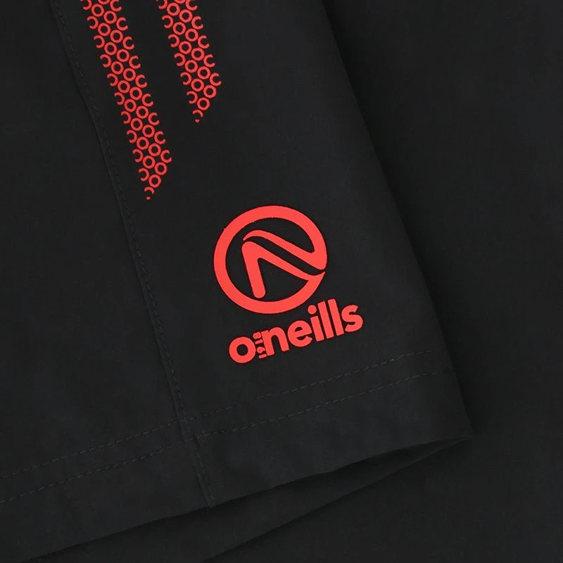 Kids' Pluto Woven Shorts Black / Red 4 Kids' Pluto Woven Shorts Black / Red - Image 4