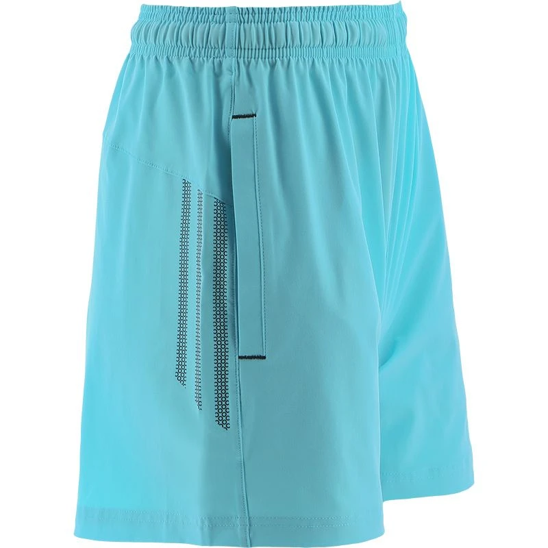 Kids' Pluto Woven Shorts Blue / Dark Grey 2 Kids' Pluto Woven Shorts Blue / Dark Grey - Image 2