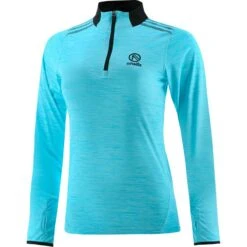 Kids' Pluto Half Zip Midlayer Top Blue / Dark Grey