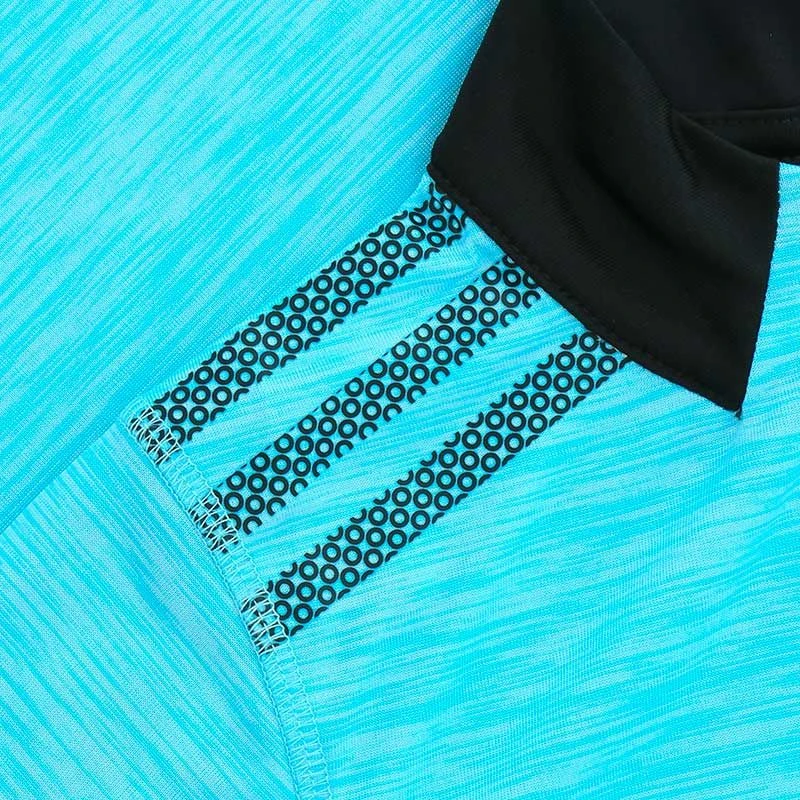 Kids' Pluto Half Zip Midlayer Top Blue / Dark Grey 3 Kids' Pluto Half Zip Midlayer Top Blue / Dark Grey - Image 3