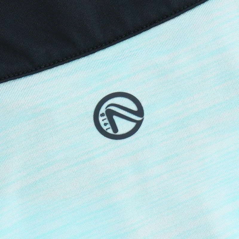 Kids' Pluto Half Zip Midlayer Top Green / Marine 7 Kids' Pluto Half Zip Midlayer Top Green / Marine - Image 7