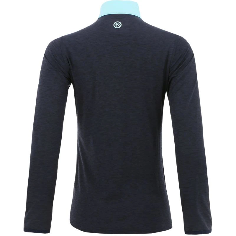 Kids' Pluto Brushed Half Zip Top Marine / Green 2 Kids' Pluto Brushed Half Zip Top Marine / Green - Image 2