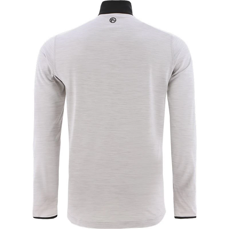 Kids' Pluto Half Zip Top Silver / Black 2 Kids' Pluto Half Zip Top Silver / Black - Image 2