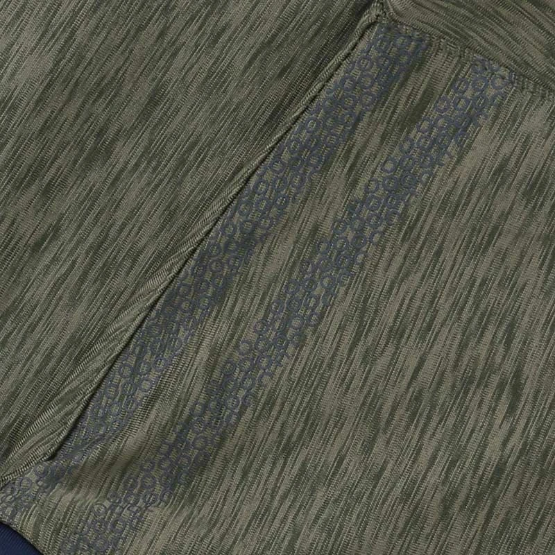 Kids' Pluto Brushed Half Zip Top Green / Marine 4 Kids' Pluto Brushed Half Zip Top Green / Marine - Image 4