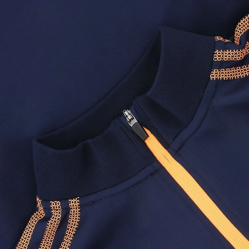 Kids' Pluto Hybrid Half Zip Top Marine / Orange 3 Kids' Pluto Hybrid Half Zip Top Marine / Orange - Image 3