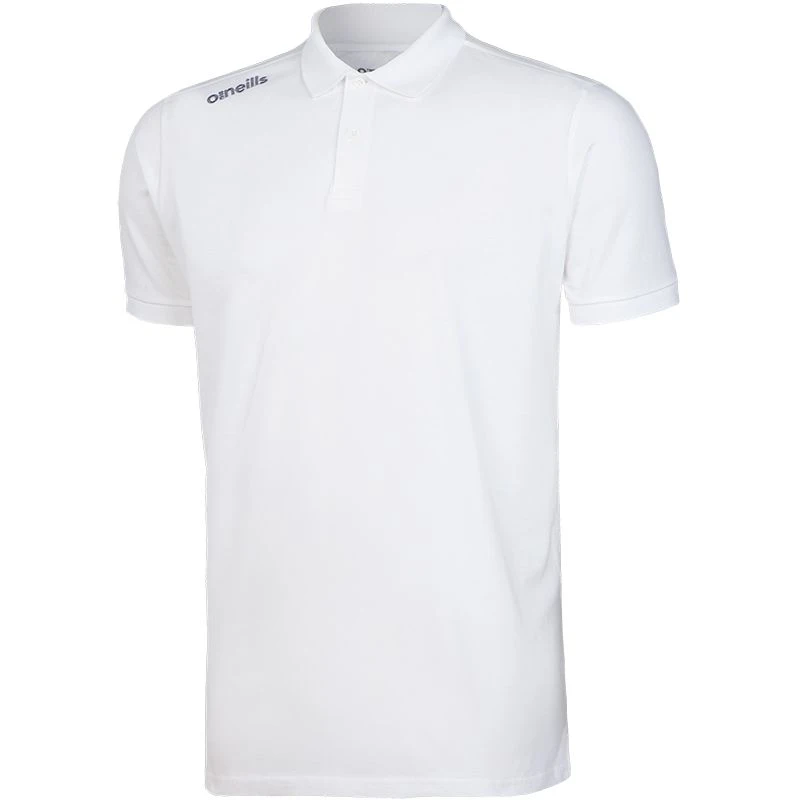 Kids' Portugal Cotton Polo Shirt White / Silver 1 Kids' Portugal Cotton Polo Shirt White / Silver