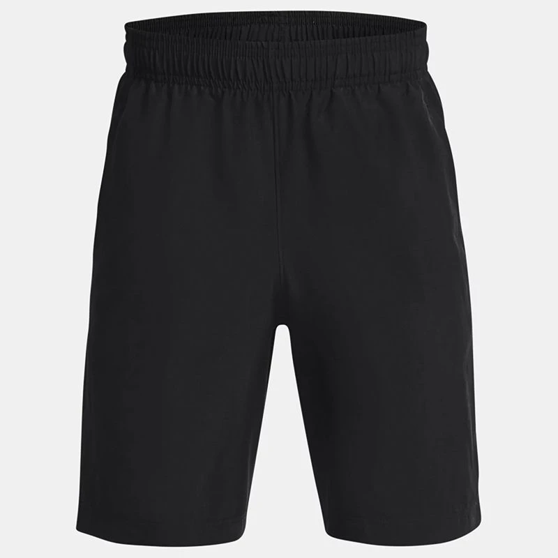 Under Armour Kids' Woven Graphic Shorts Black / Versa Blue 1 Under Armour Kids' Woven Graphic Shorts Black / Versa Blue
