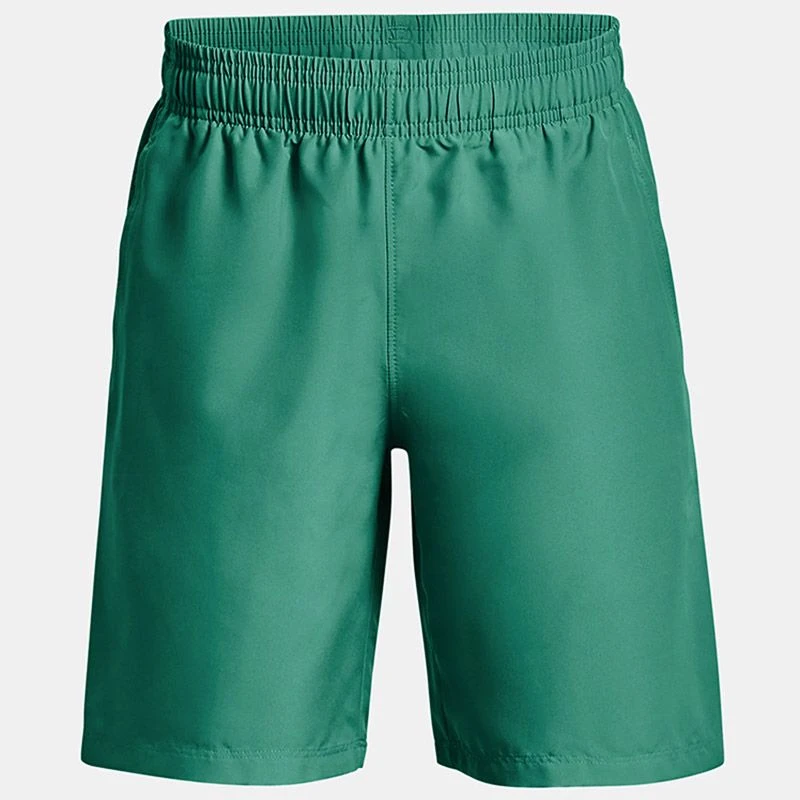 Under Armour Kids' Woven Graphic Shorts Birdie Green / Black 1 Under Armour Kids' Woven Graphic Shorts Birdie Green / Black