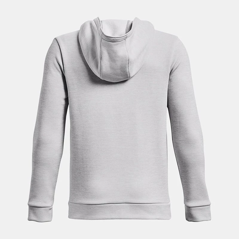 Under Armour Kids' Armour Fleece® Full-Zip Halo Grey / Black 2 Under Armour Kids' Armour Fleece® Full-Zip Halo Grey / Black - Image 2