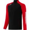 Kids' Reno Squad Half Zip Top Black / Red / White