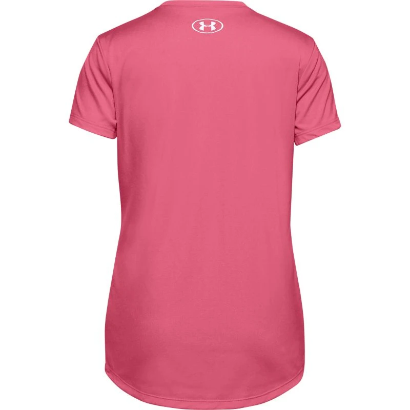 Under Armour Kids' Tech Big Logo T-Shirt Pink Lemonade / White 2 Under Armour Kids' Tech Big Logo T-Shirt Pink Lemonade / White - Image 2