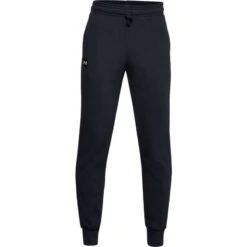 Under Armour Kids' UA Rival Fleece Joggers Black / Onyx White