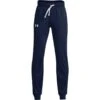Under Armour Kids' Brawler 2.0 Tapered Joggers Academy / White