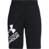 Under Armour Kids' UA Prototype 2.0 Logo Shorts Black / White