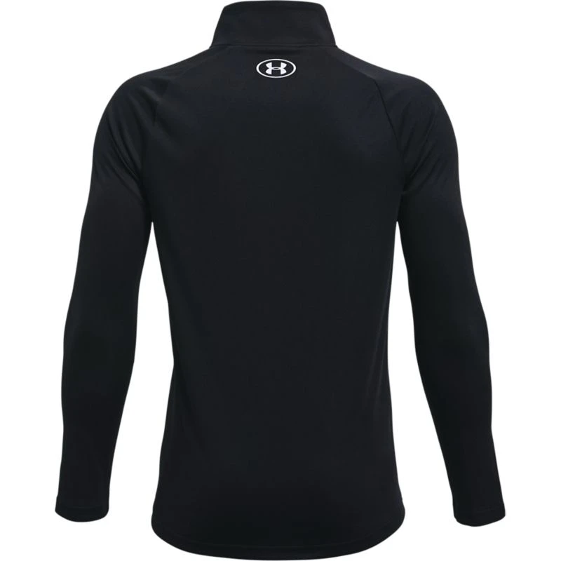 Under Armour Kids' UA Tech™ 2.0 Half Zip Black / White 2 Under Armour Kids' UA Tech™ 2.0 Half Zip Black / White - Image 2