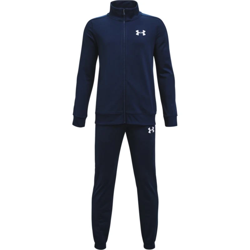 Under Armour Kids' UA Knit Tracksuit Academy / White 1 Under Armour Kids' UA Knit Tracksuit Academy / White