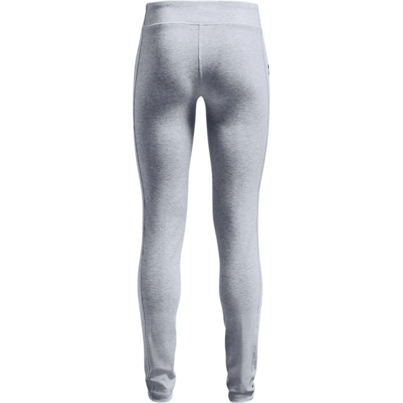 Under Armour Kids' UA Sportstyle Branded Leggings Grey / Black 2 Under Armour Kids' UA Sportstyle Branded Leggings Grey / Black - Image 2