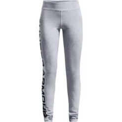 Under Armour Kids' UA Sportstyle Branded Leggings Grey / Black