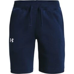 Under Armour Kids' UA Rival Cotton Shorts Academy / Onyx White