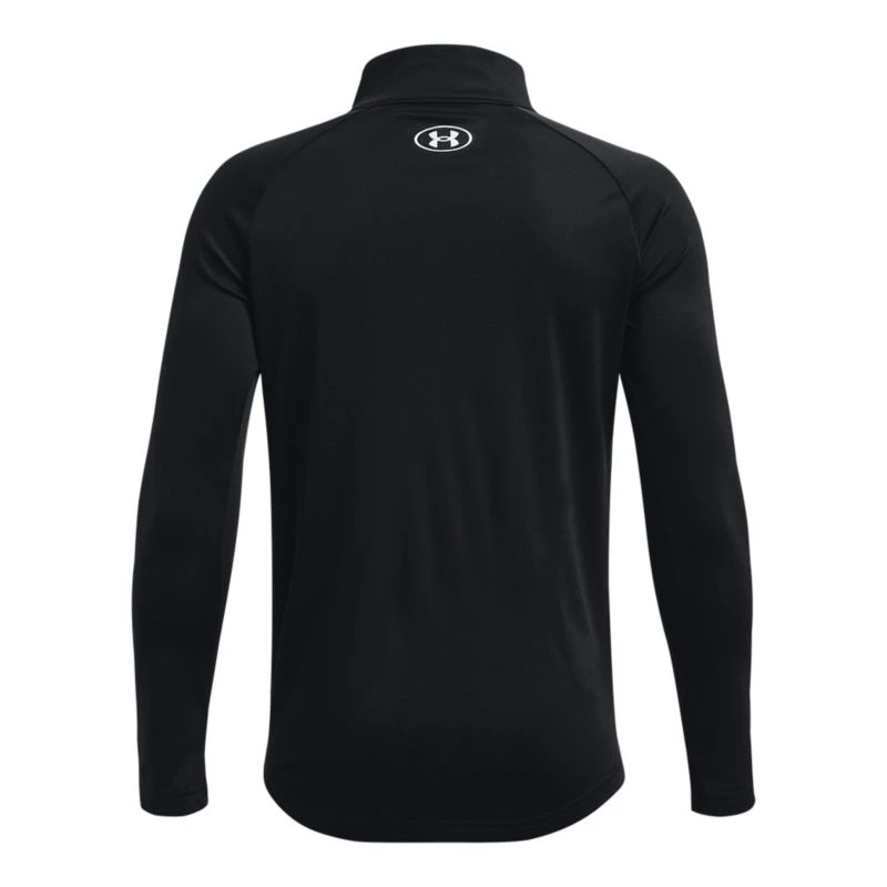 Under Armour Kids' Tech™ Big Logo Half Zip Black / White 2 Under Armour Kids' Tech™ Big Logo Half Zip Black / White - Image 2