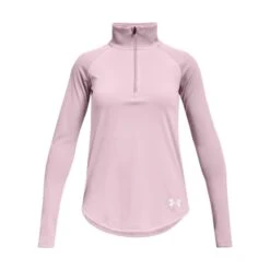 Under Armour Kids' Tech Graphic Half Zip Cool Pink / Black