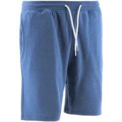 Kids' Trigger French Terry Leisure Shorts Blue / White