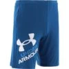 Under Armour Kids' Prototype 2.0 Logo Shorts Varsity Blue / White