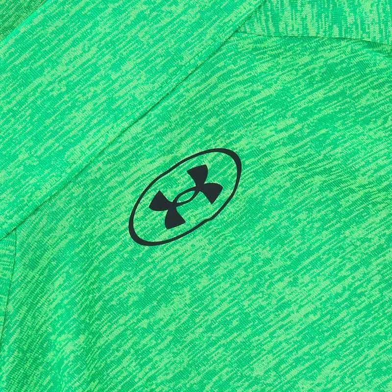 Under Armour Kids' UA Tech™ 2.0 Half Zip Stadium Green / Black 4 Under Armour Kids' UA Tech™ 2.0 Half Zip Stadium Green / Black - Image 4